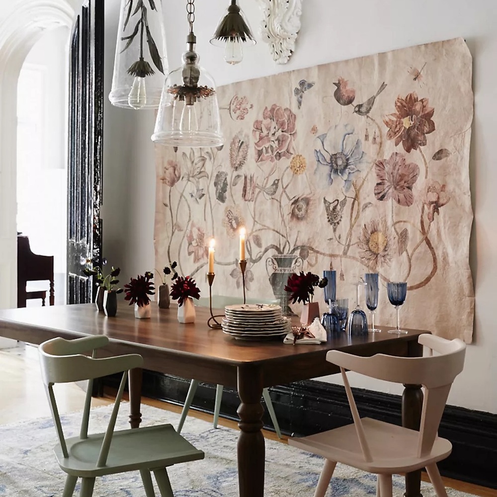 Anthropologie Vase of Wonder Tapestry